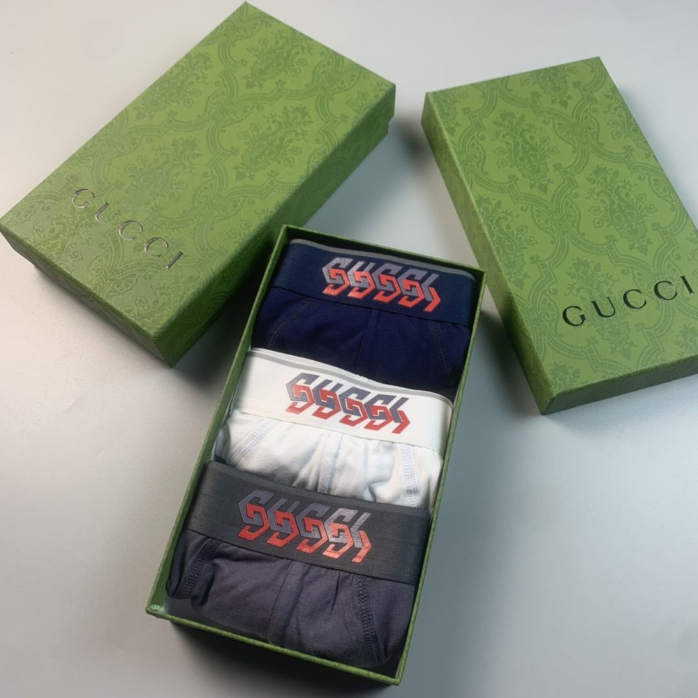 Трусы боксеры Gucci, 3 шт #1