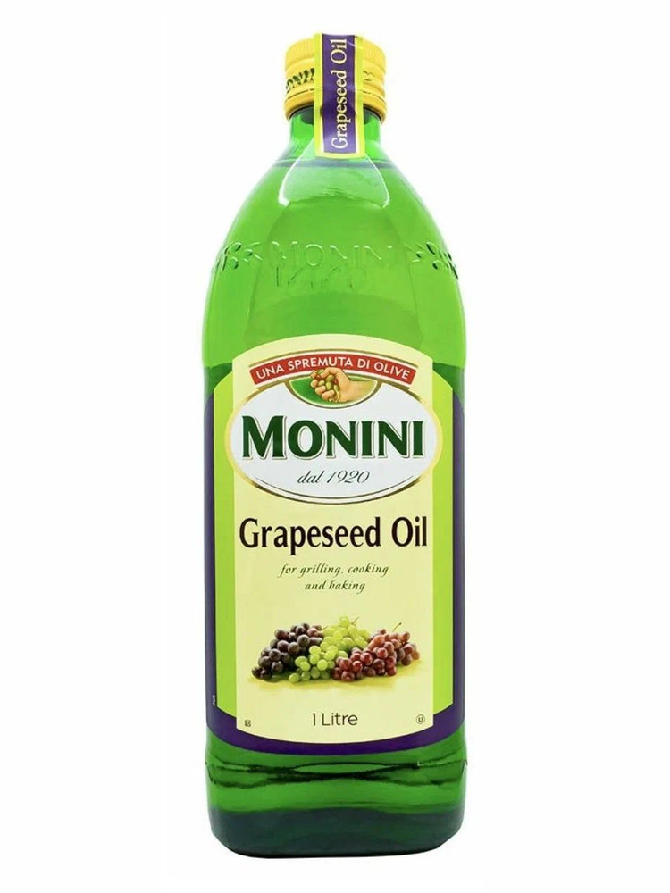 Масло из виноградной косточки Monini Grapeseed Oil, 1000 мл #1