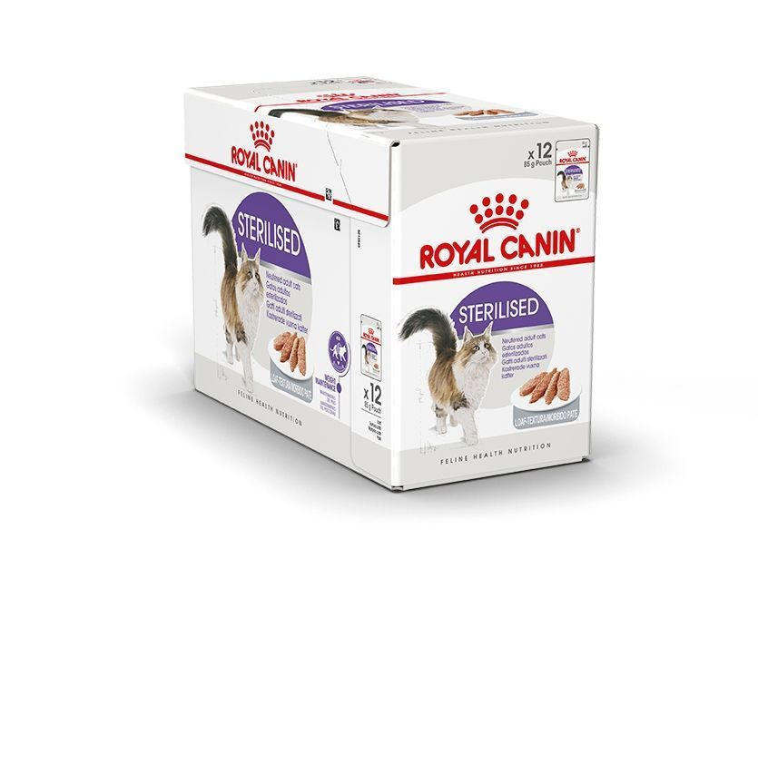 Влажный корм для кошек Royal Canin Sterilised Pate паштет для стерилизованных кошек 12х85г  #1