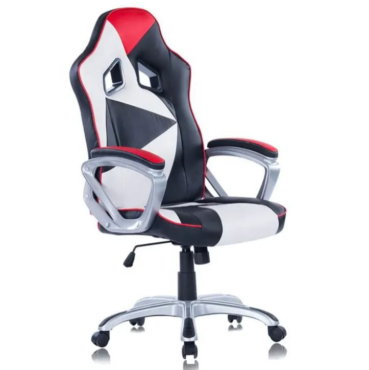 CyberZone Игровое компьютерное кресло, красный с черным 79 #1
