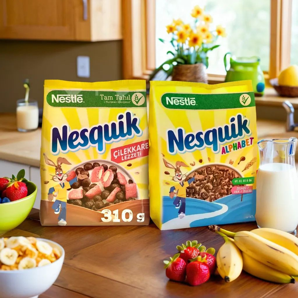 Готовый завтрак Несквик Nesquik Nestle 2шт х 310г #1