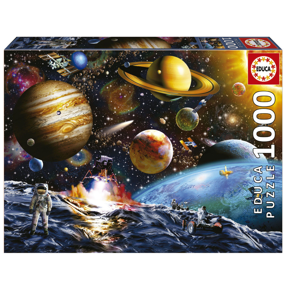 Пазлы для взрослых 1000 элементов Миссия на астероид #1