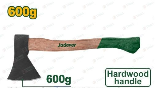 JDMB6306 Топор 600 гр. с деревянной рукояткой JADEVER #1