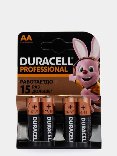 Duracell Батарейка, L (щелочной) тип, 1,5 В, 4 шт #1