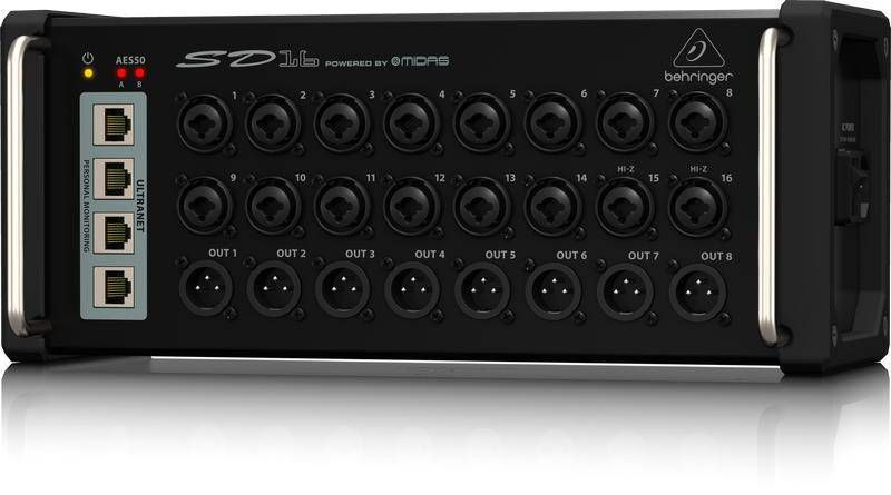 BEHRINGER SD16 сценический блок AES50, 16 предусилителей MIDAS с удаленным упрвлением, 8 выходов, ULTRANET #1