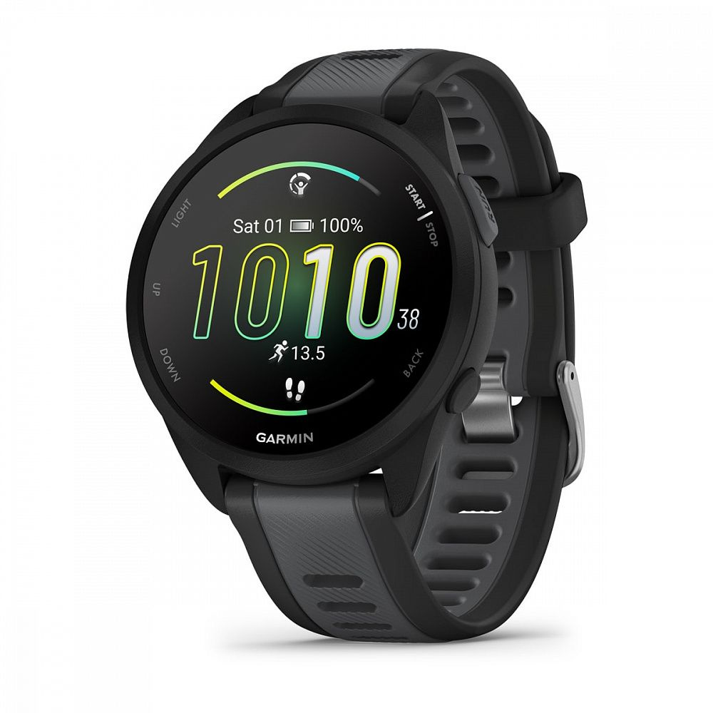 Garmin часы Forerunner 165 Black (010-02863-20) #1