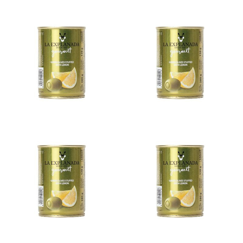 LA EXPLANADA Оливки, фаршированные лимоном, Испания, 300 мл, 4 шт  #1