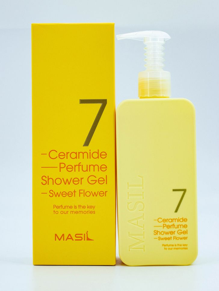 Masil Гель для душа 7 ceramide perfume shower gel (sweet flower) цветочный аромат, 300 мл  #1