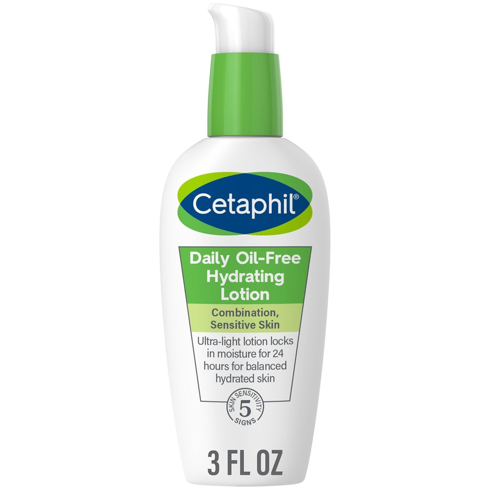 Cetaphil Ежедневный увлажняющий лосьон для лица, с гиалуроновой кислотой, 3 унции, длительное 24-часовое #1