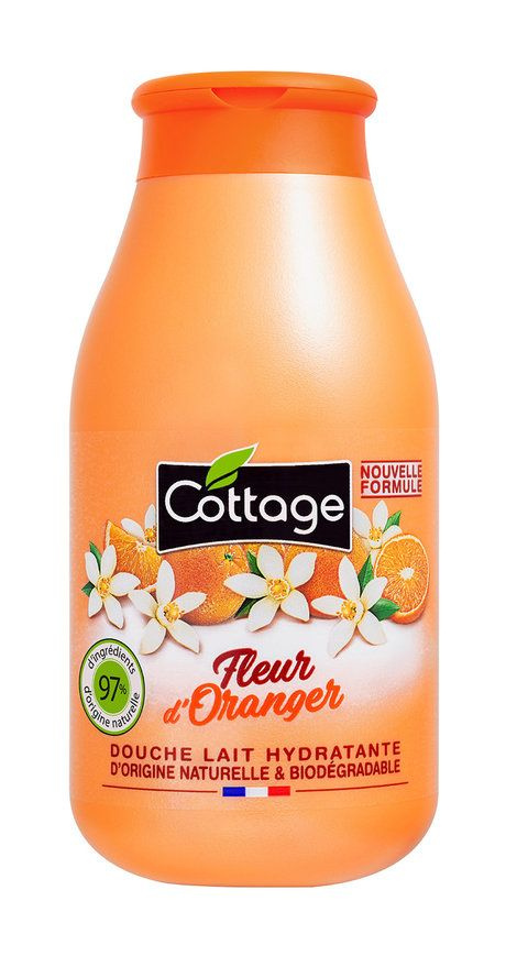 Увлажняющее молочко для душа с ароматом апельсинового цвета Douche Lait Hydratante Fleur d'Oranger Shower #1