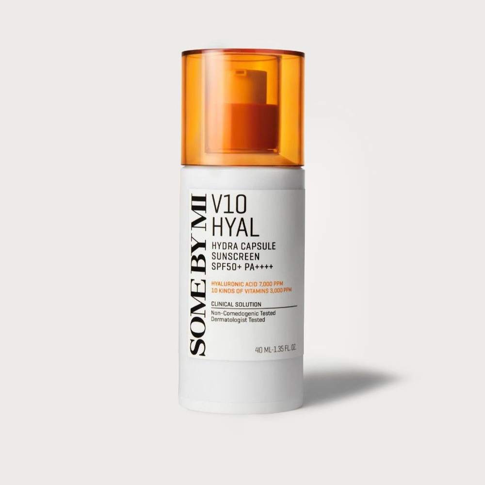 Увлажняющий солнцезащитный крем Some By Mi V10 Hyal Hydra Capsule Sunscreen SPF50+  #1