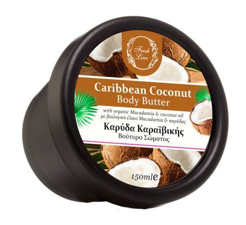 Крем-масло для тела с ароматом карибского кокоса Caribbean Coconut Body Butter, 150 мл  #1