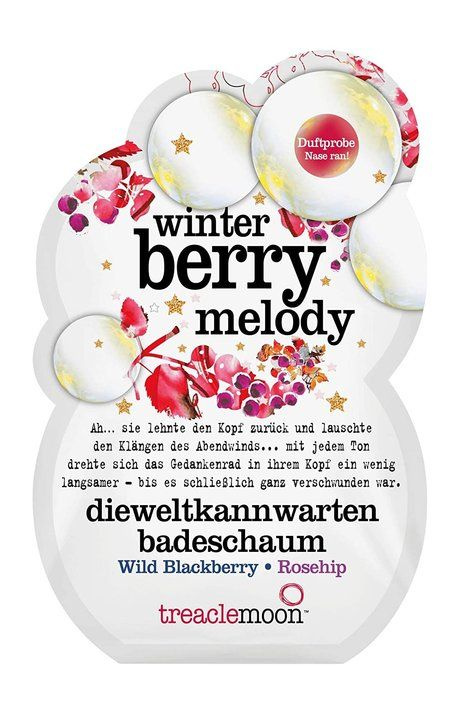 Пена для ванны с ароматом лесных ягод Winter Berry Melody Badescha #1