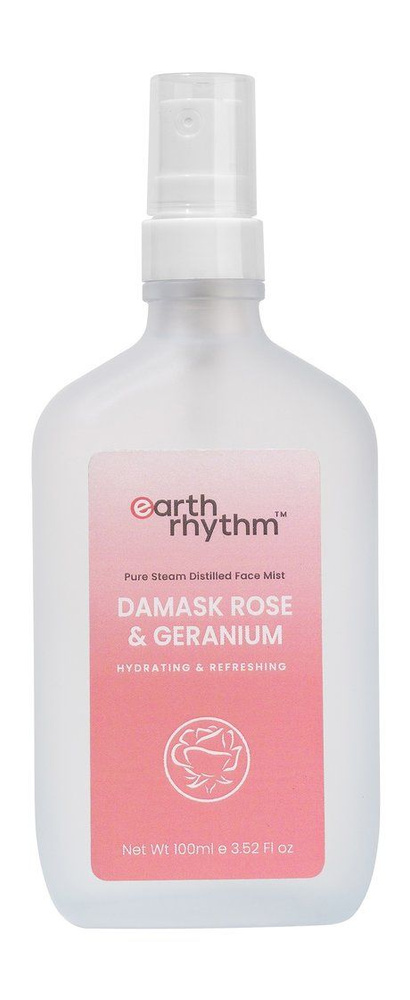 Увлажняющая дымка для лица с розой и геранью Damask Rose & Geranium Face Mist, 100 мл  #1