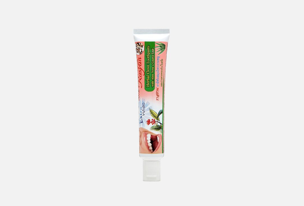 зубная паста Rasyan, Herbal Clove Toothpaste with Aloe Vera and Guava Leaf 25 мл #1