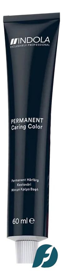Indola Professional Permanent Caring Color 4.38 Стойкая крем-краска для волос средний русый золотистый #1