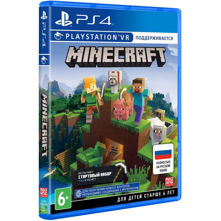 Игра Minecraft (PS4) (PlayStation 4, Русская версия) #1