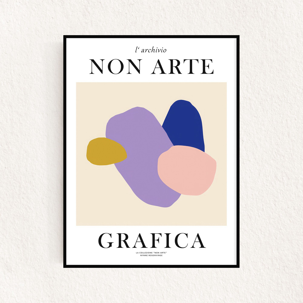 Постер "Non Arte Grafica 01" 30х40см #1