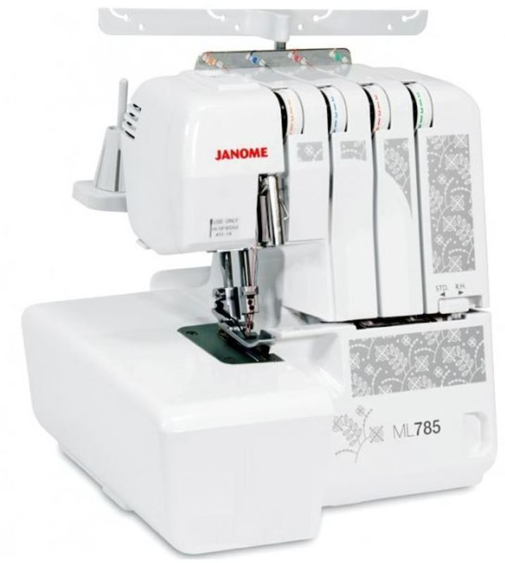 Оверлок Janome ML785 / Джаноме ML785 / 15 операций / 2/3/4-х ниточный #1