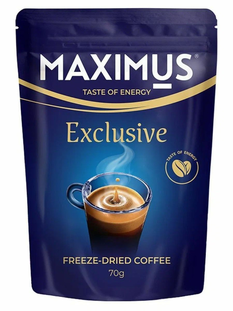 Кофе растворимый MAXIMUS Сублимированный 70г. 1шт. #1