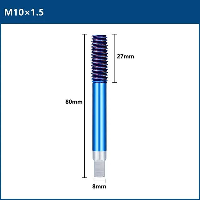 Метчик бесстружечный (раскатник) HSS, XCAN M10х1,5 с нано-синим покрытием  #1