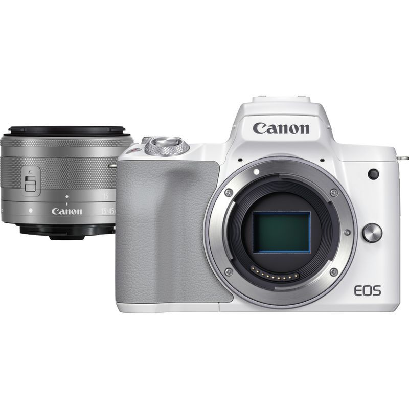 Фотоаппарат CANON EOS M50 II KIT 15-45 WHITE #1