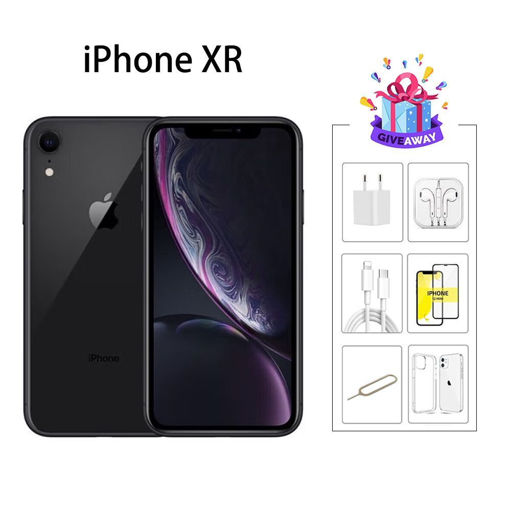 Apple Смартфон iPhone XR , качество гарантировано, запечатано в коробке, предоставляется бесплатно, версия: #1