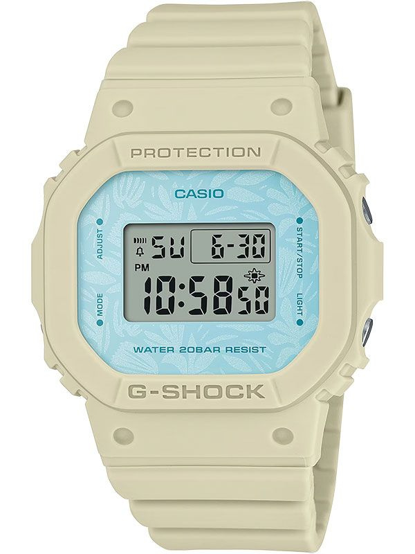 Противоударные водонепроницаемые женские наручные часы Casio G-Shock GMD-S5600NC-9 с подсветкой и будильником #1