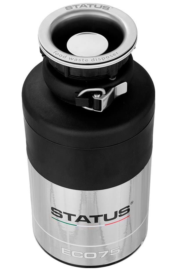 STATUS Измельчитель бытовых отходов EC075, черный, серебристый металлик (09810901)  #1