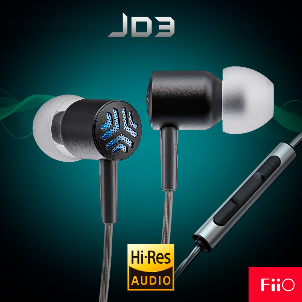 Наушники FIIO JD3 black #1