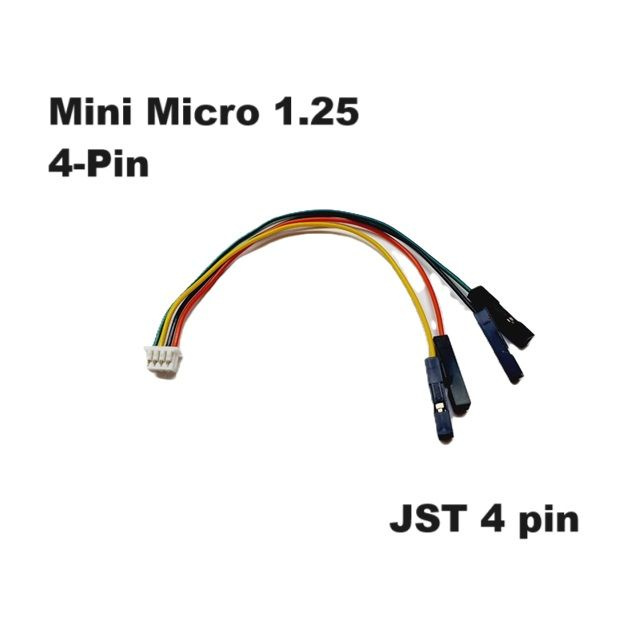 Адаптер переходник Mini Micro Jst Gh 1.25 PH4 4-Pin на TTL 4Pin кабель GND N1 разъемы штекер Connector #1