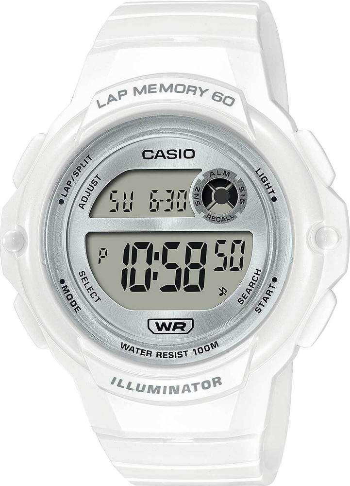 Женские наручные часы Casio LWS-1200H-7A1 с гарантией #1