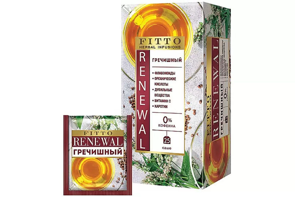 Чай травяной Гречишный Renewal 25 пакетиков #1