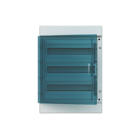 Распределительный шкаф ABB Mistral 65 на 54 мод., навесной, дверь зеленая, с клеммами 1SLM006501A1208 #1