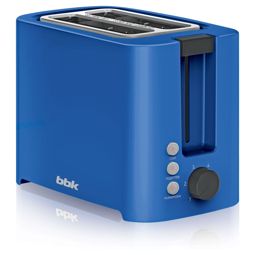 Тостер кухонный электрический для хлеба с поддоном BBK TR81M синий  #1