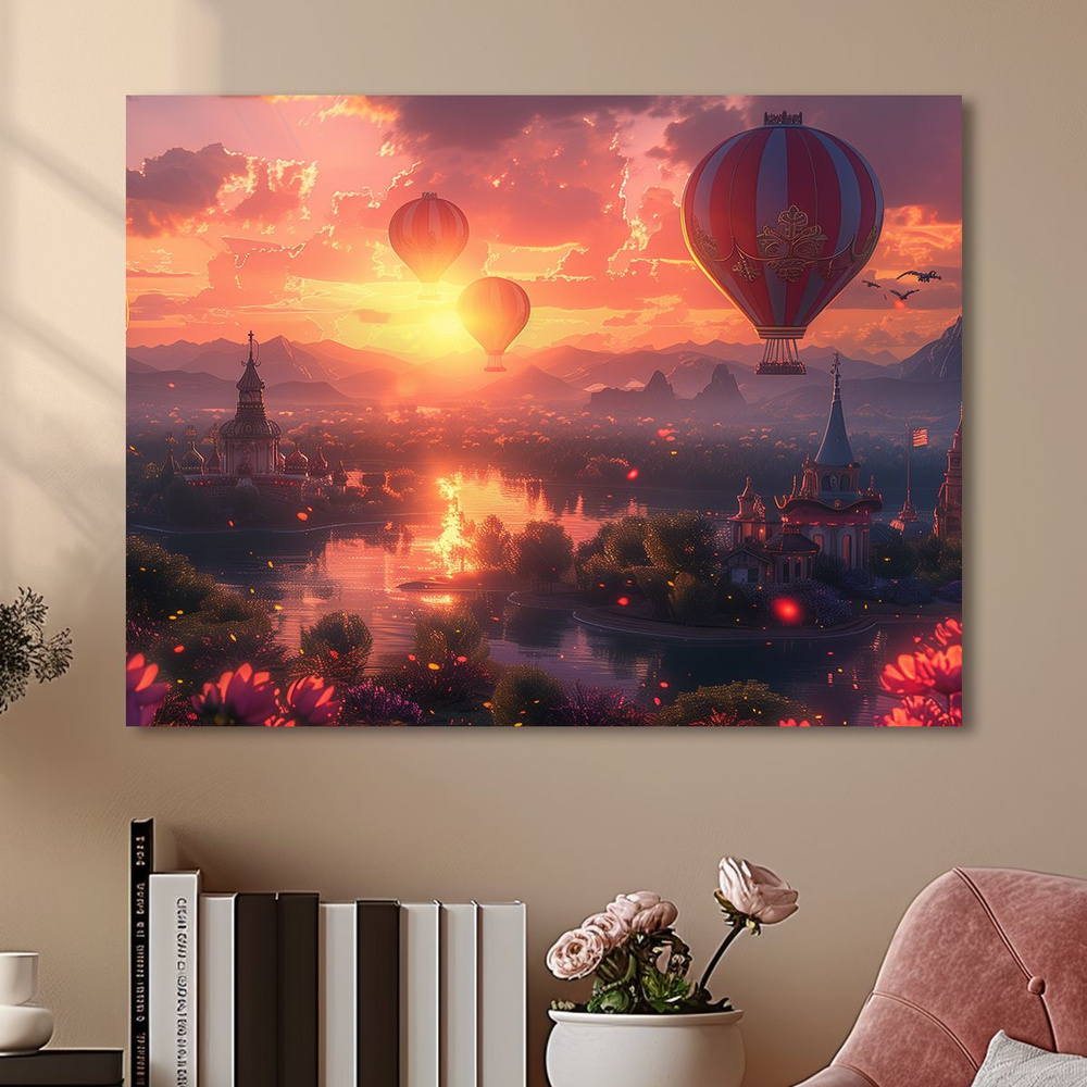 ДоброДаров Картина "Воздушные шары", 48  х 38 см #1