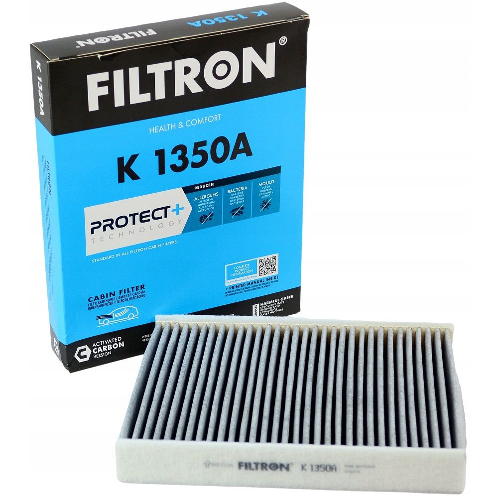 Фильтр салонный угольный FILTRON K1350A #1