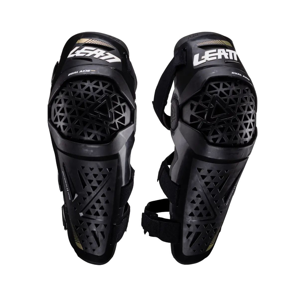 Наколенники кросс/эндуро LEATT Dual Axis Pro Knee & Shin Guard, Black 2024, размер L/XL  #1