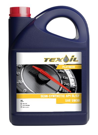 TEXOIL 5W-30 Масло моторное, Полусинтетическое, 4 л #1