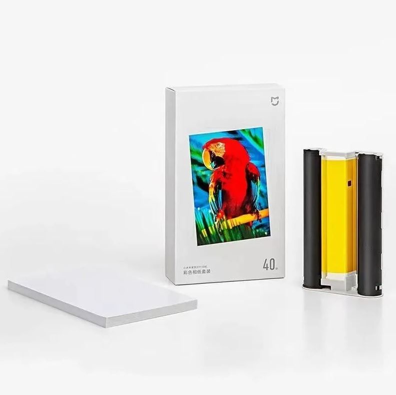 Xiaomi фотобумага Mijia Instant Photo Printer 1S Set Paper 6" 80 шт (SD20) #1
