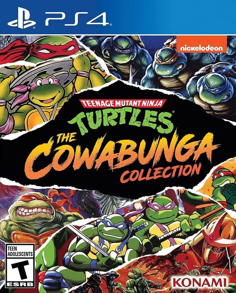 Игра Teenage Mutant Ninja Turtles: The Cowabunga Collection (PS4) (PlayStation 4, Английская версия) #1