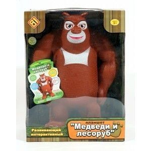 Развивающая интерактивная игрушка "Медведи соседи" #1