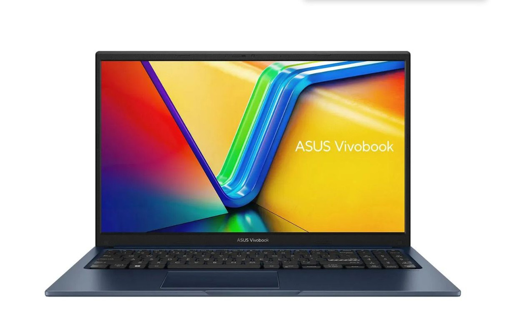 ASUS ноутбукasus Ноутбук 15.6", Intel Core i3-1215U, RAM 8 ГБ 256 ГБ, Intel UHD Graphics, темно-синий, #1