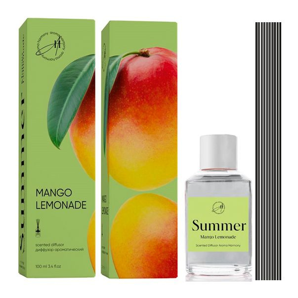 AROMA HARMONY Диффузор ароматический MANGO LEMONADE, 60 мл. #1