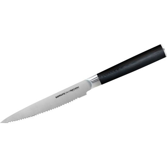 Нож кухонный для томатов Samura Mo-V SM-0071/K, G-10, 125 мм #1