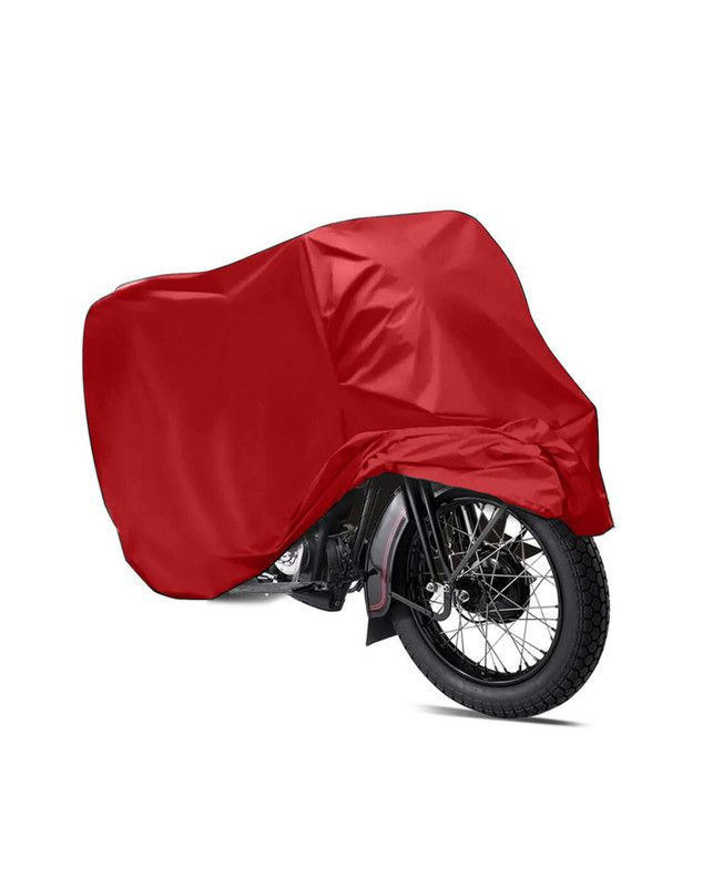 Чехол-тент на мотоцикл 245х105х125 см, водонепроницаемый, темно-красный  #1