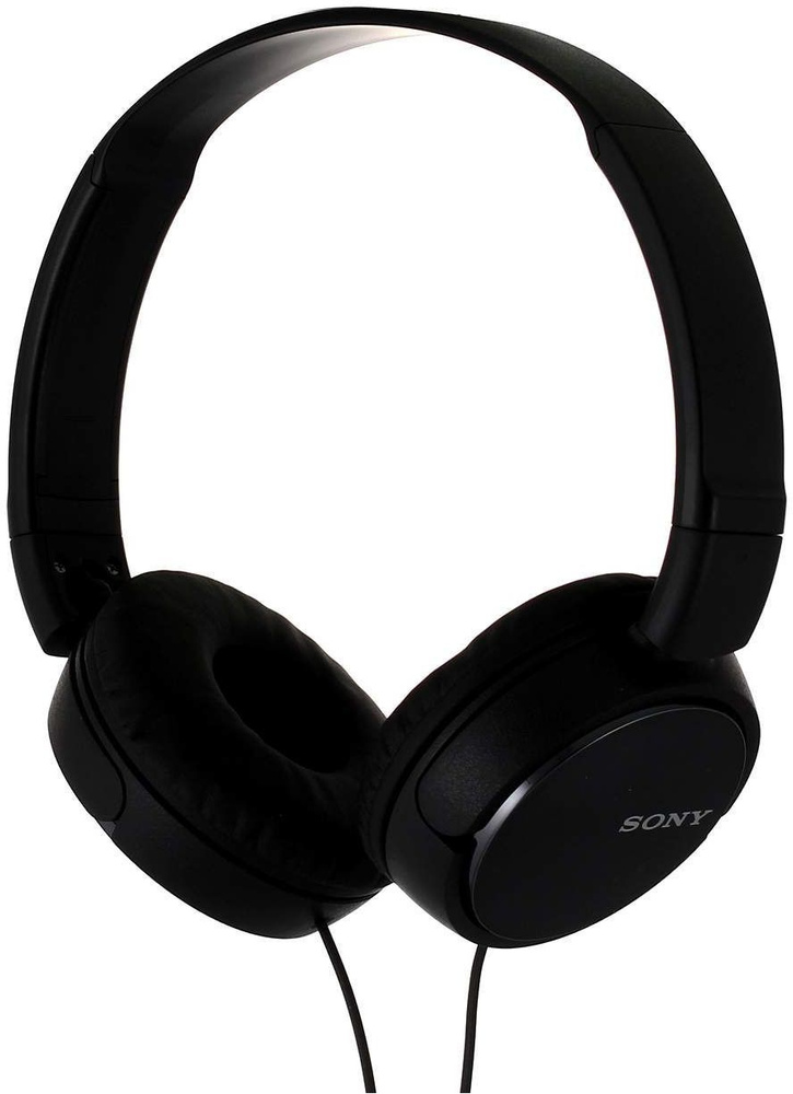 Гарнитура накладные Sony MDR-ZX310AP 1.2м черный проводные оголовье  #1