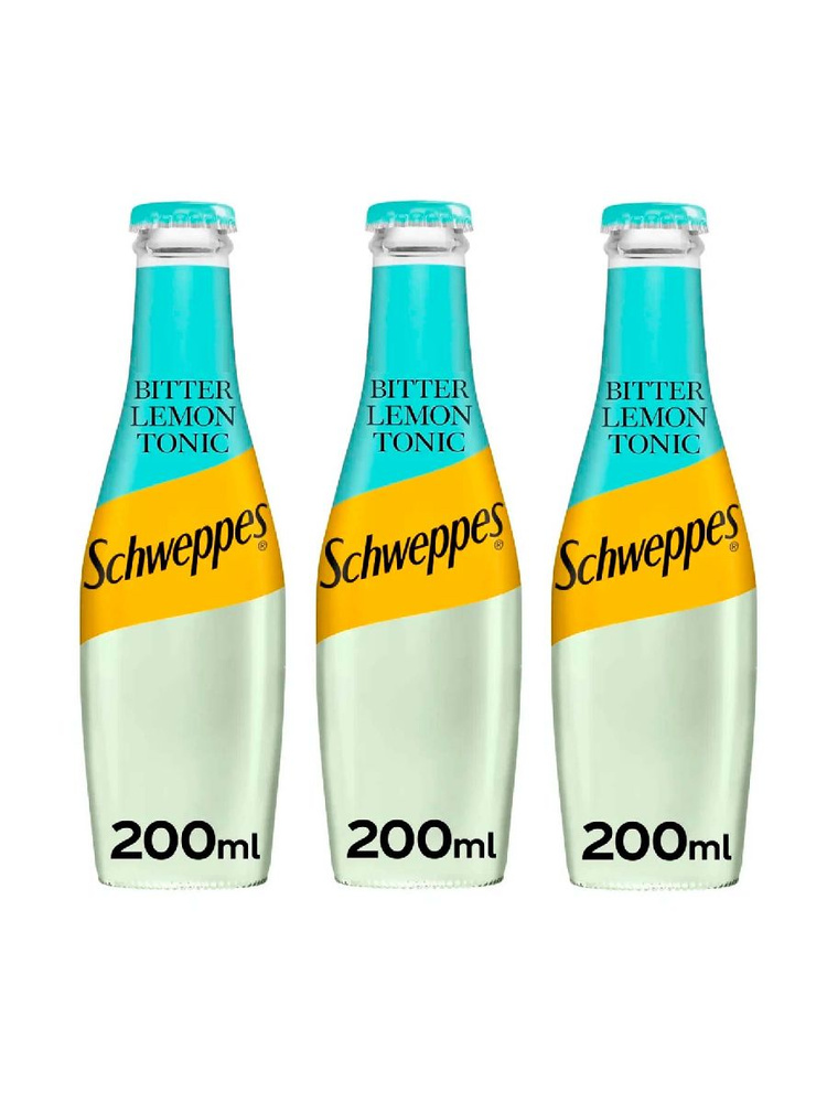 Газированный напиток Schweppes Биттер Лимон, 200 мл х 3 шт #1