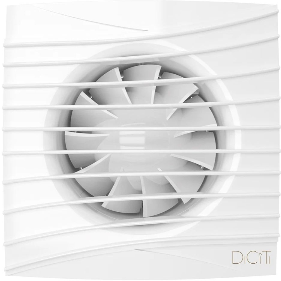 Вентилятор накладной SILENT D100 обр.клапан turbo DICITI #1