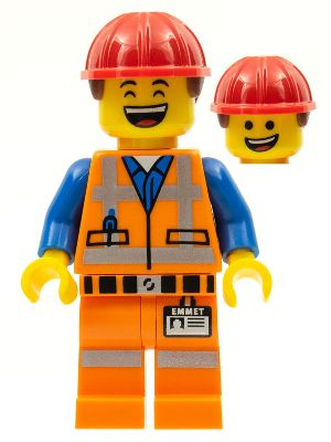 Минифигурка Lego Hard Hat Emmet, The LEGO Movie tlm003 #1